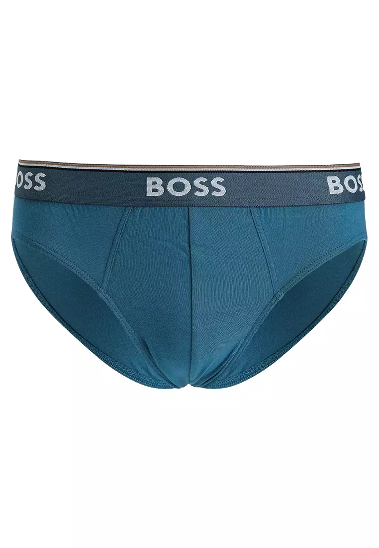 Buy Boss Logo Waistband Briefs 3 Pack - BOSS Business 2025 Online ...