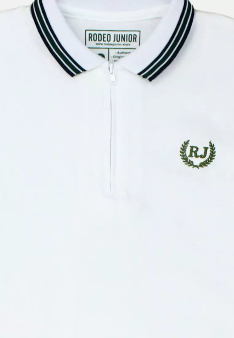 Polo Shirt/ Kaos Polo Anak Laki/ Rodeo Junior Polo Shirt with Zipper