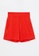 LC WAIKIKI orange Elastic Waist Plain Women's Sports Shorts 8F3DDAA6EDC6EBGS_6