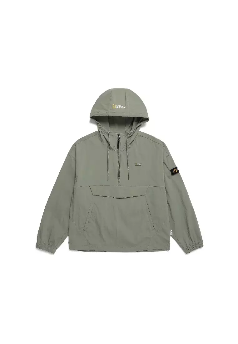 Women’s CYGNUS Woven Stretch Hooded Anorak Jacket