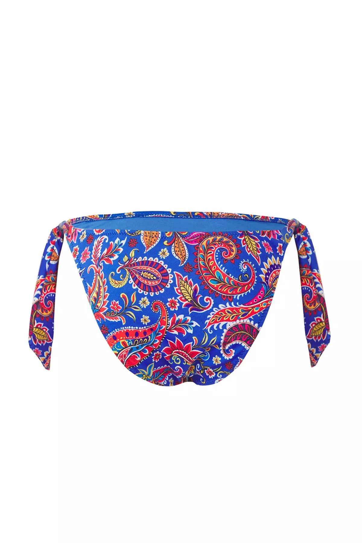 Floral Patterned Tied Brazilian Core Bikini Bottom TBESS24BA00121