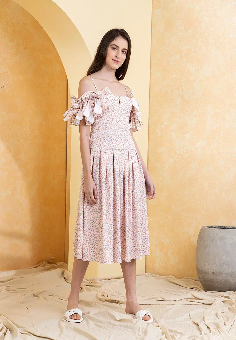 Zalora midi sales dress