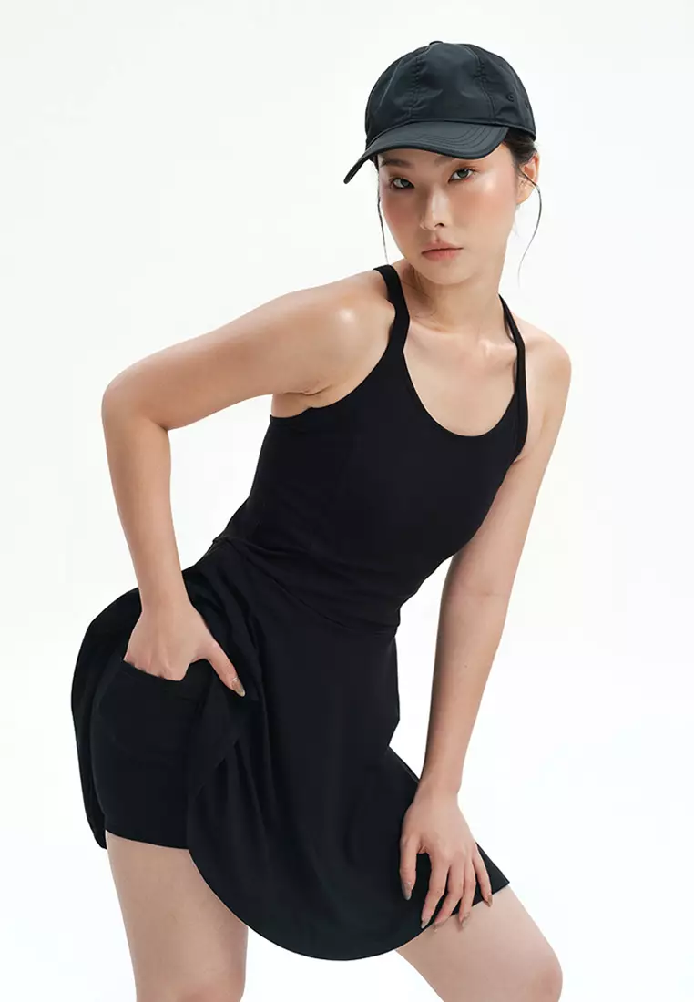 Daily Poise Flow Dress - Black