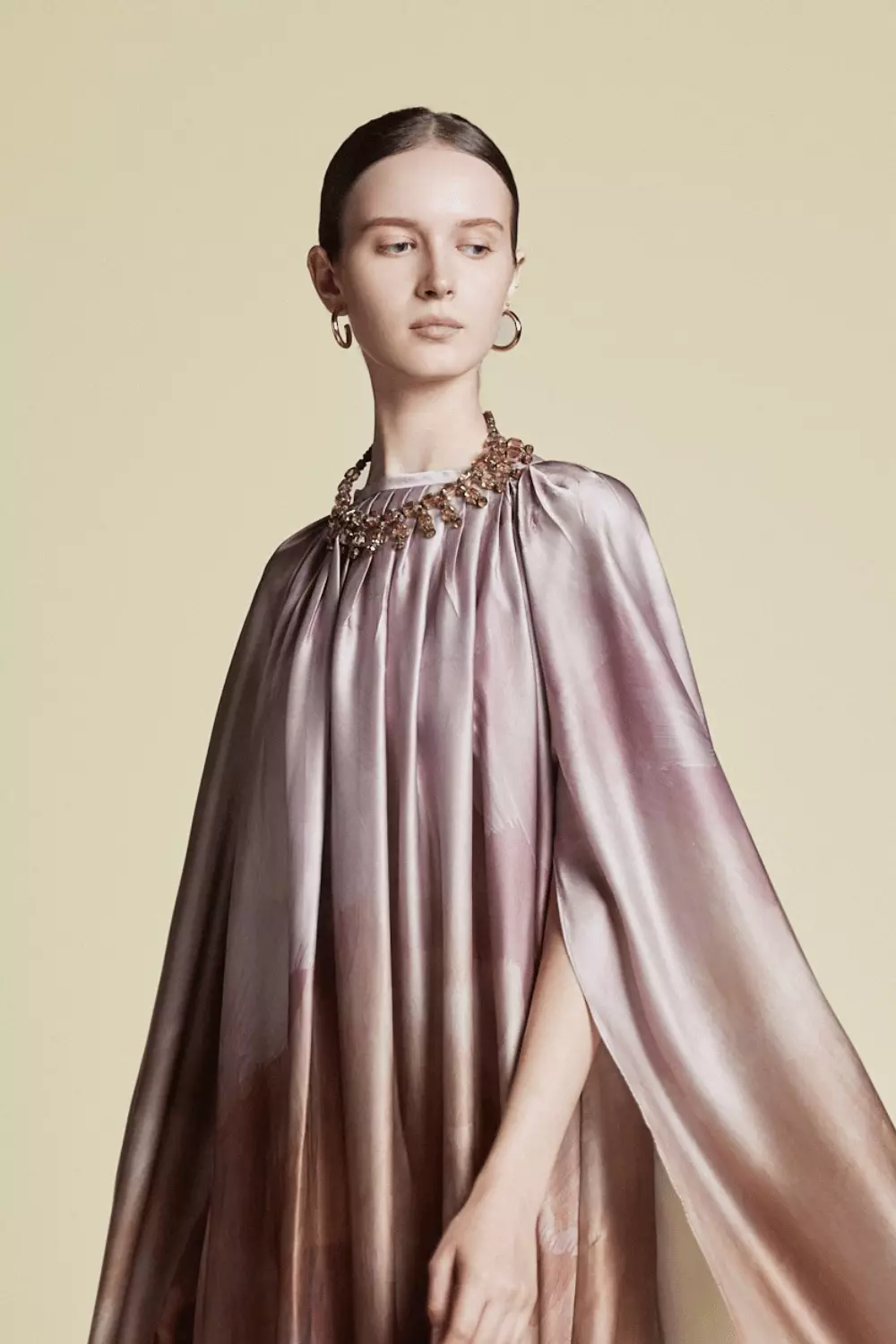 Demure Borneo Sunray layered Necklace