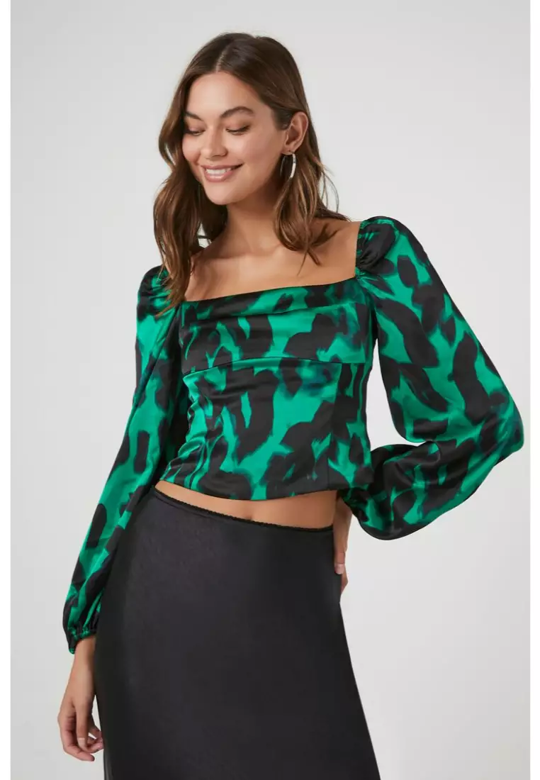 Forever 21 leopard tops 2025