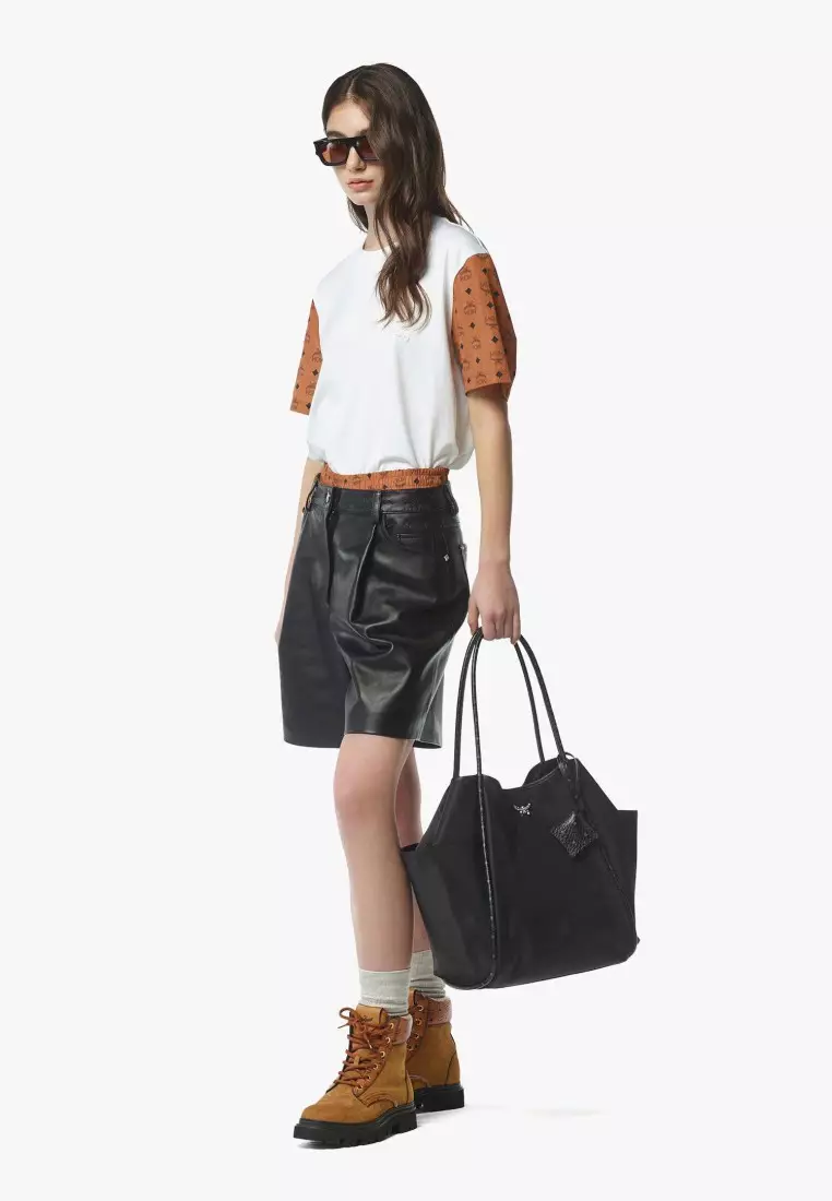 Aren Shopper in ECONYL® and Leather