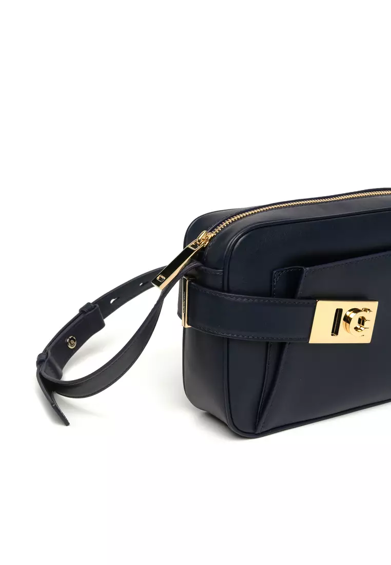 Calfskin Leather Crossbody Bag