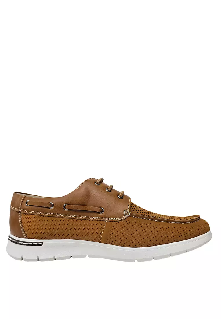 brown hunters bay dress shoes