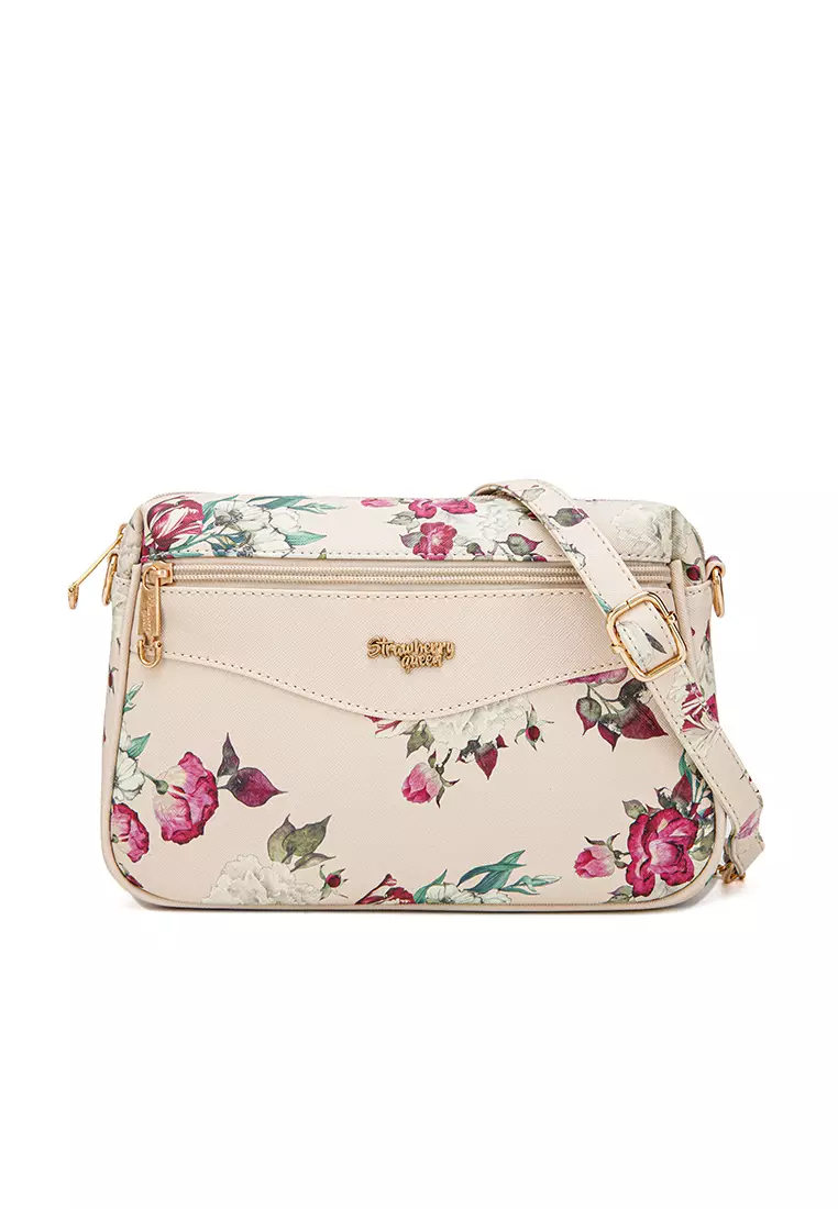 Guess floral hot sale sling bag