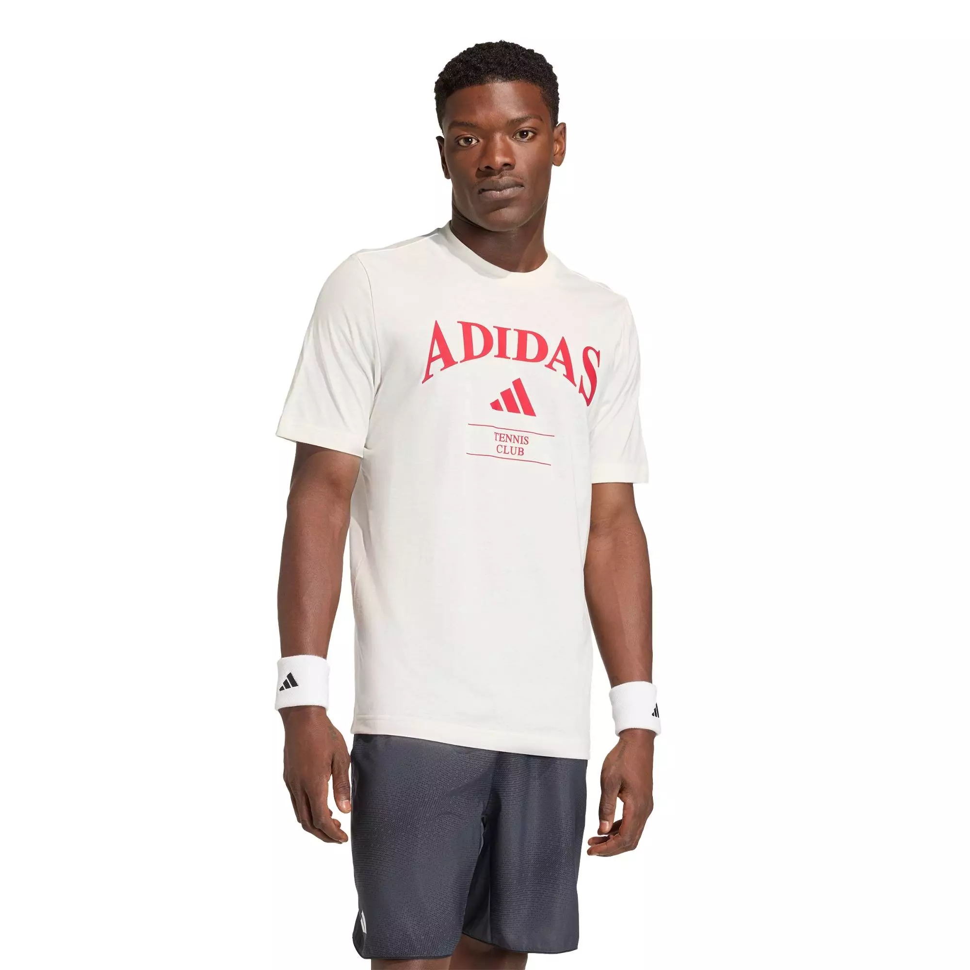 Tennis Heritage Graphic Tee Men White KB9442