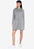 ZALORA BASICS grey Oversized Hooded Dress 5E2FEAAB35C270GS_4