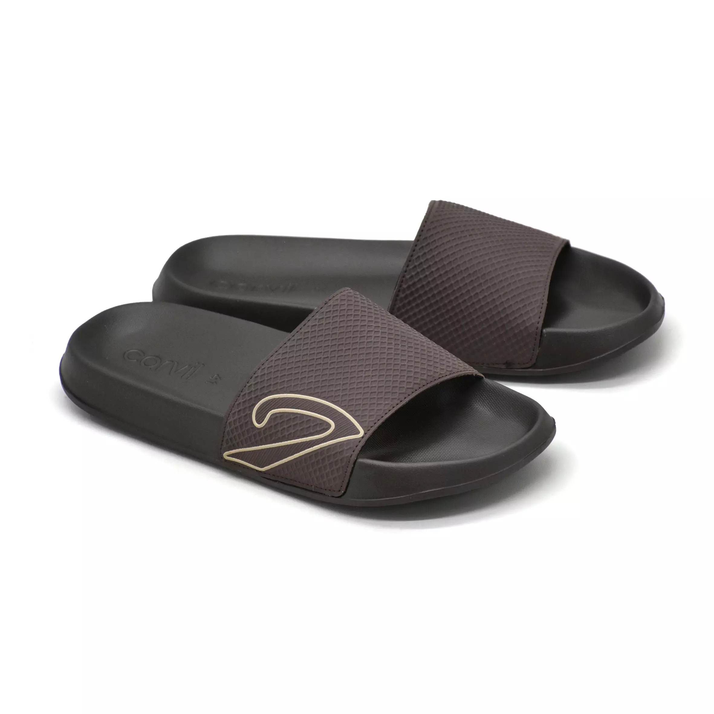 Carvil Sandal Pria Bilbao-SS Dark Brown