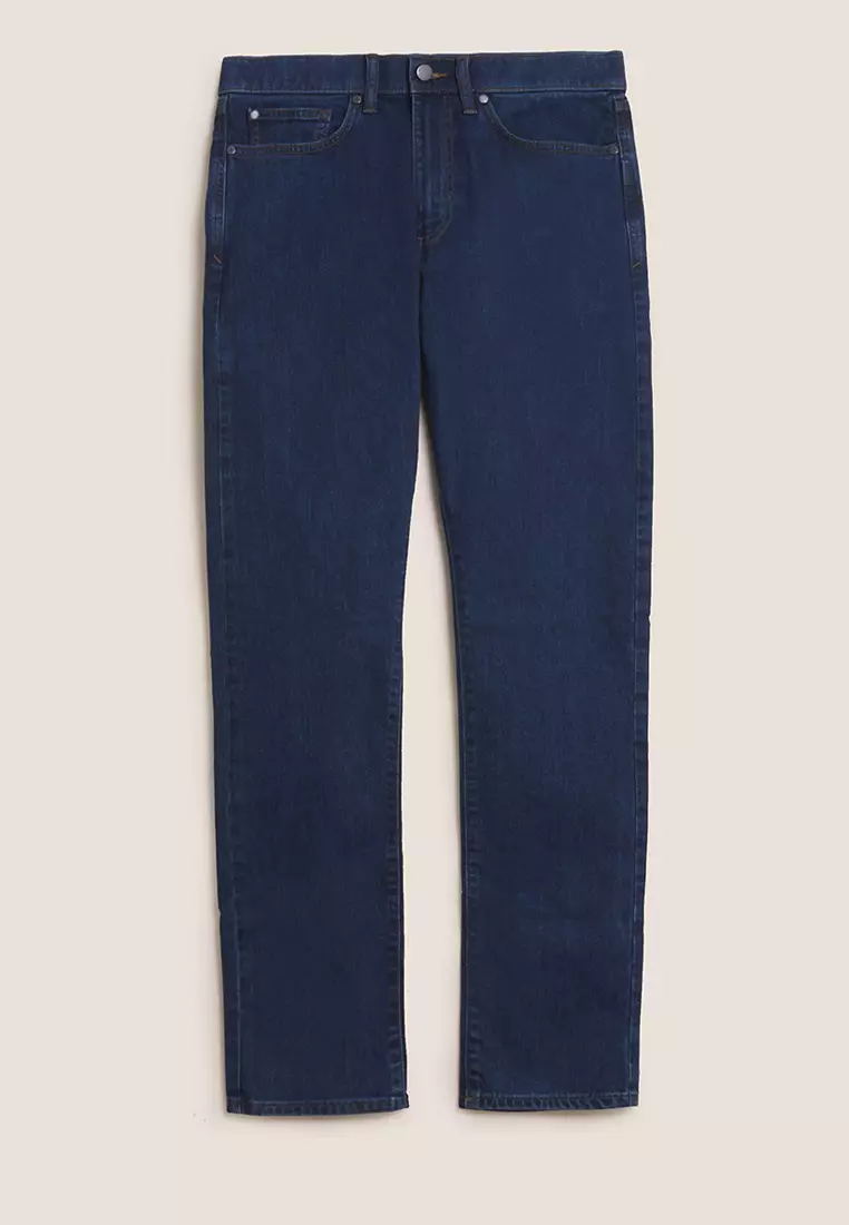 Slim Fit Stretch Jeans With Stormwear