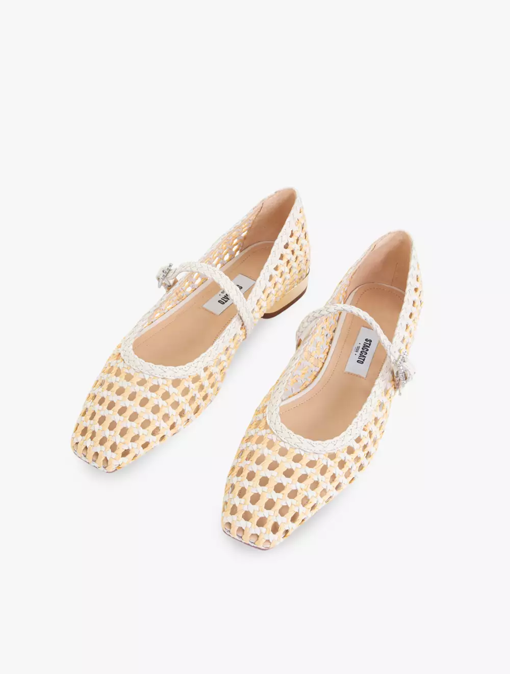 Staccato Women's EWV04-AP1 Flats - Apricot