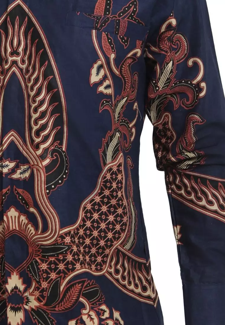 Mataram Kemeja Batik Pria Premium Slimfit Modern Lengan Panjang