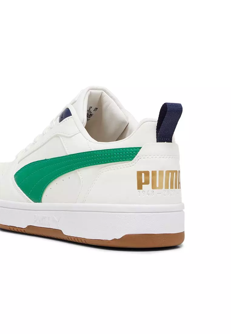 Puma hot sale white green