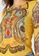 Desigual yellow Tulle Tapestry T-shirt B2890AA61BFA3BGS_2