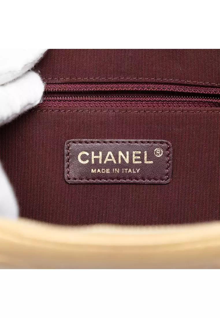 Pre-Loved Chanel Small Quilted Lambskin Coco Boy Camera Bag