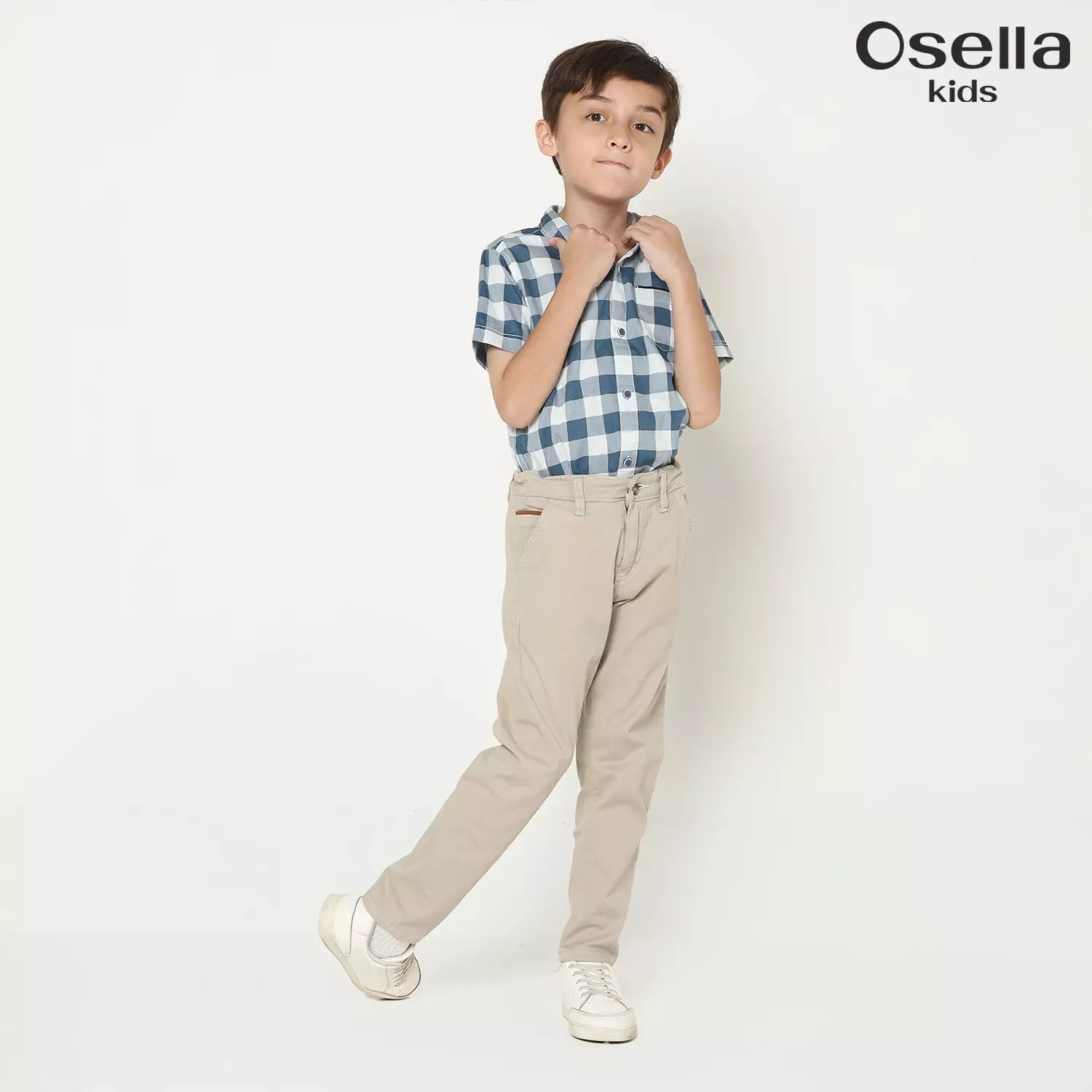 Osella Filly Slim Fit Chino Pants 228P500745 | Celana Panjang Anak Laki Laki