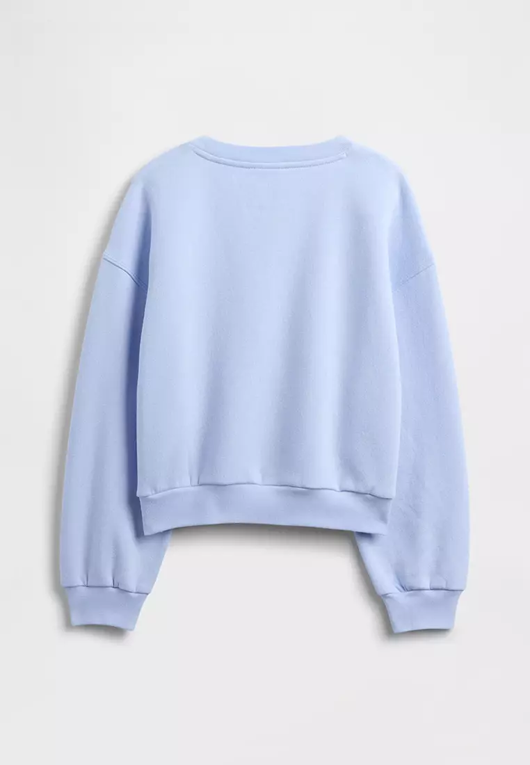 Buy GAP Kids Oversized Crew Neck Sweatshirt 2025 Online ZALORA