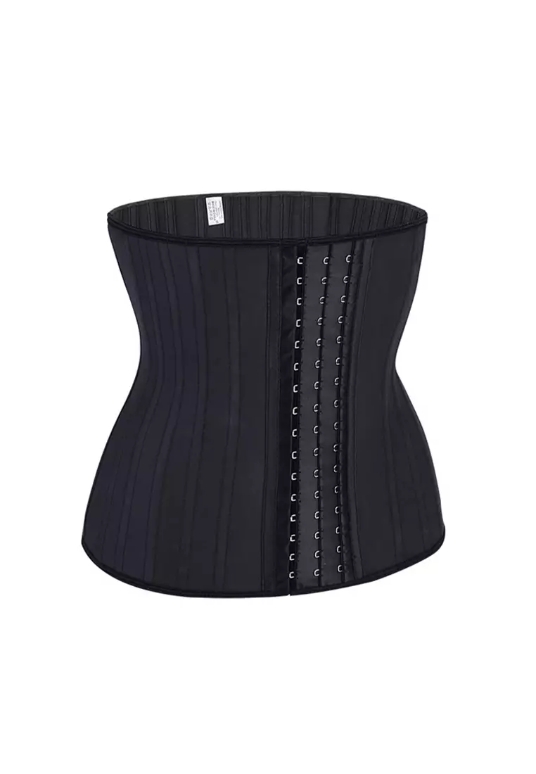 Women's One Piece Corset Pajamas (Black)