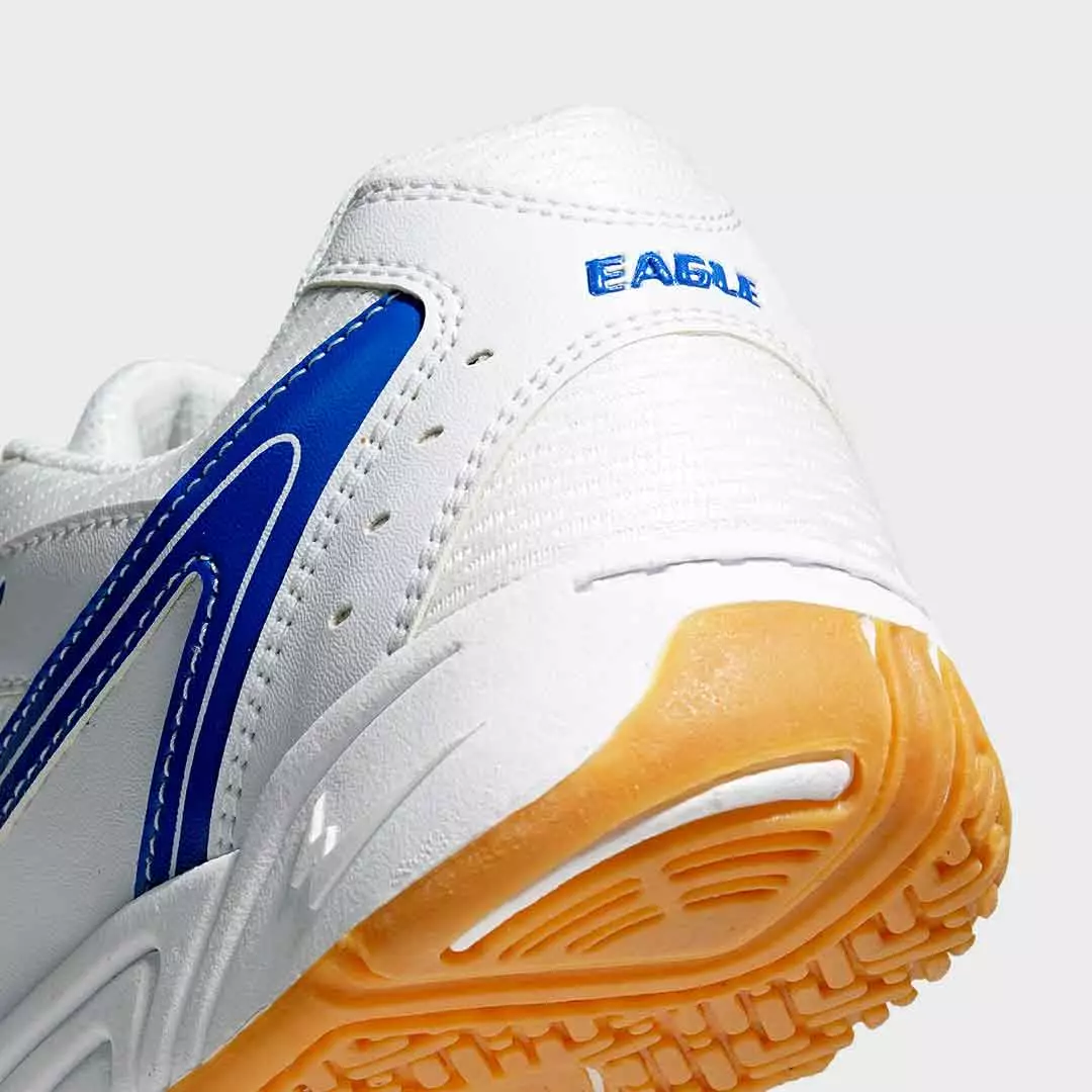 Eagle Sepatu Badminton Groover – PUTIH/BIRU