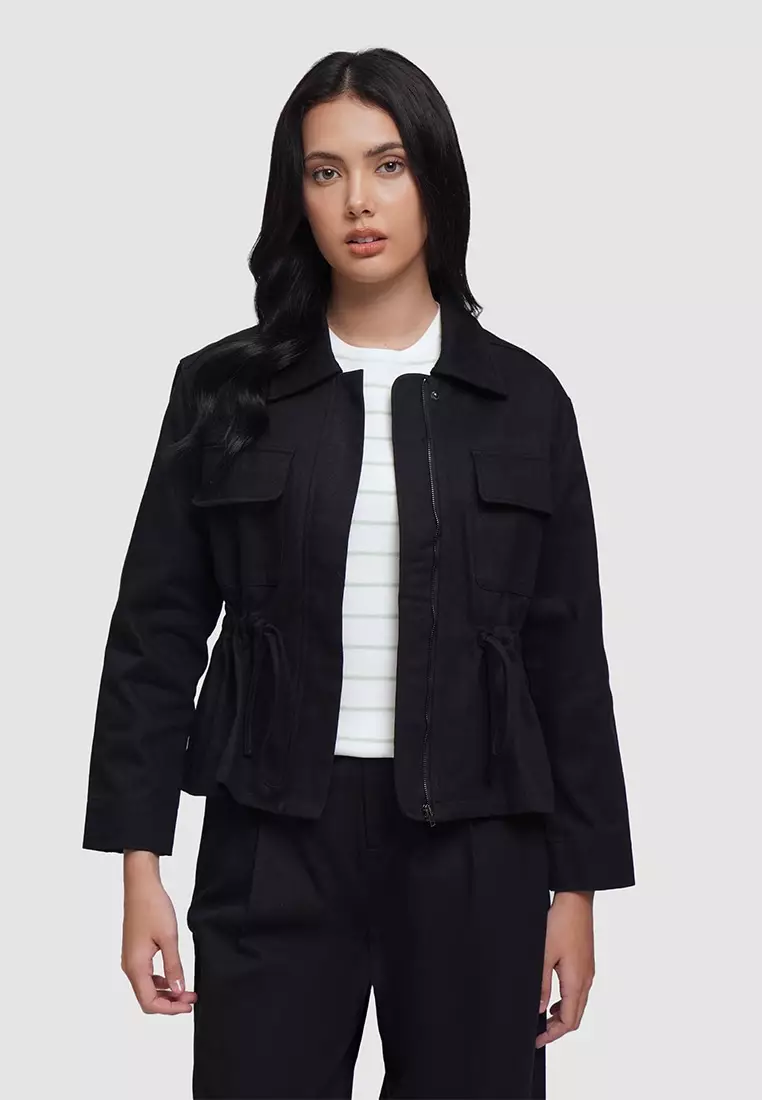 Cinched Waist Jacket