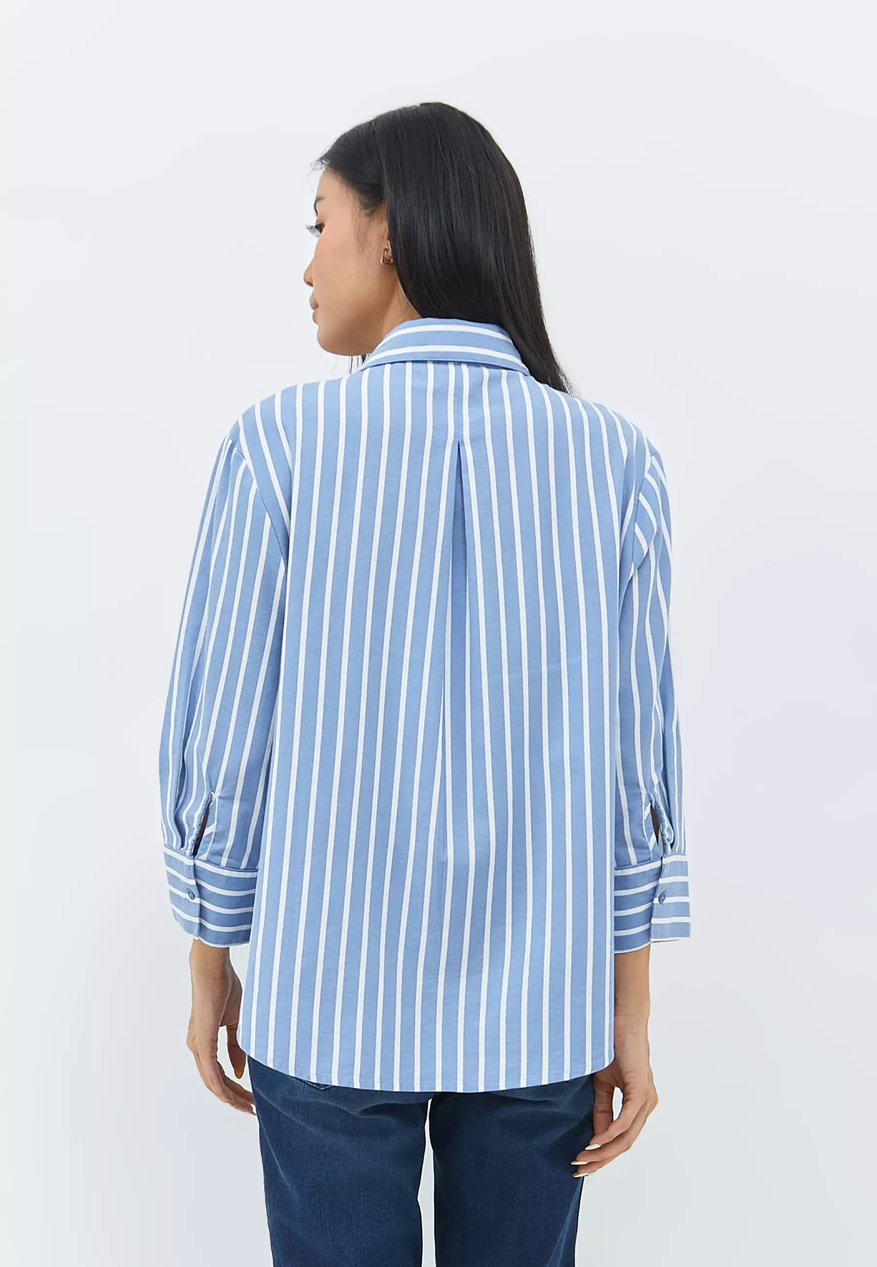 Suzy Blue Stripe Shirt (G.13145)