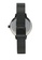 Milliot & Co. black Dabria Rose Mesh Strap Watch A2068AC14CDD54GS_4