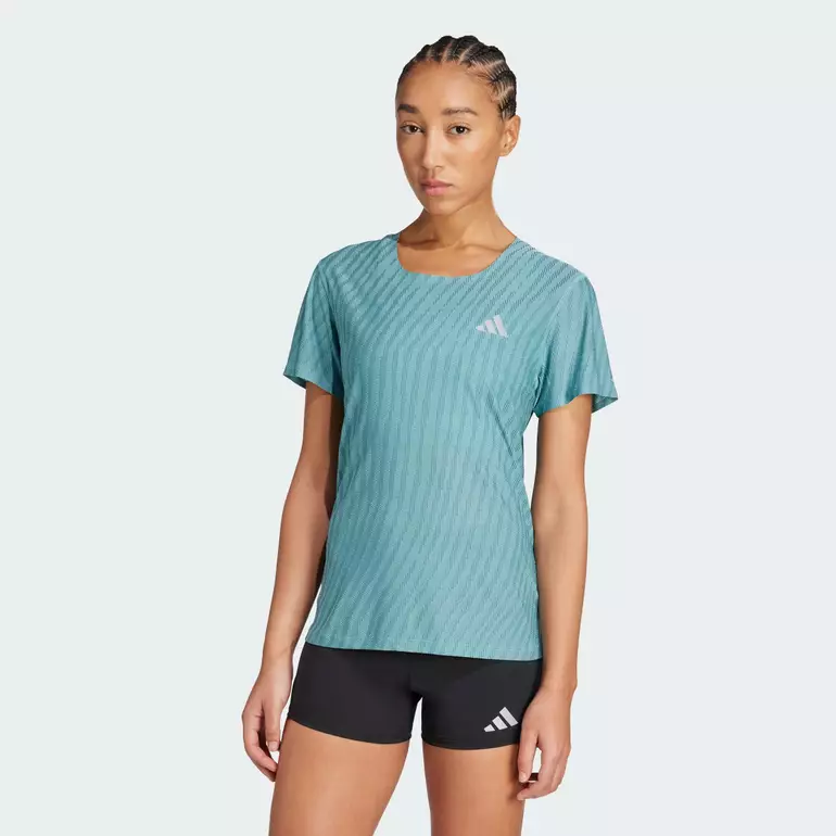 Running Adi365 Running CLIMACOOL+ T-shirt Women Turquoise JP3850