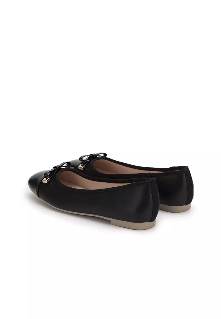 DUO TONE FLAT BALLERINA 休闲平底鞋