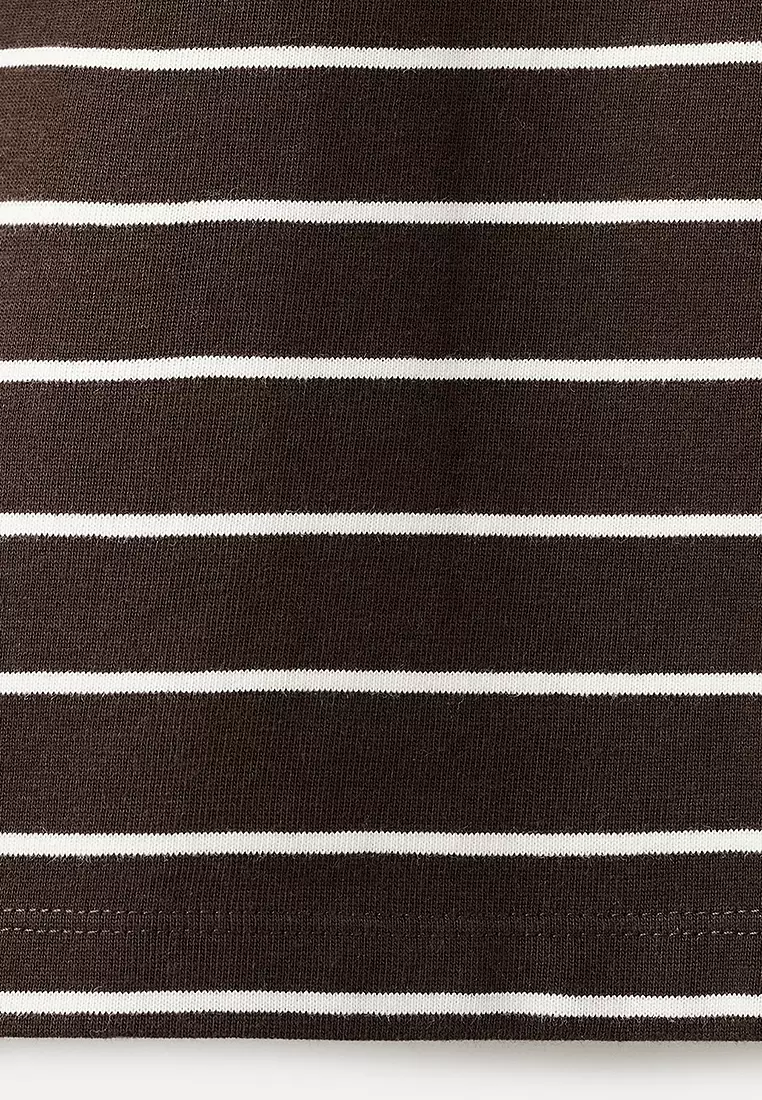 Striped Cotton T-Shirt