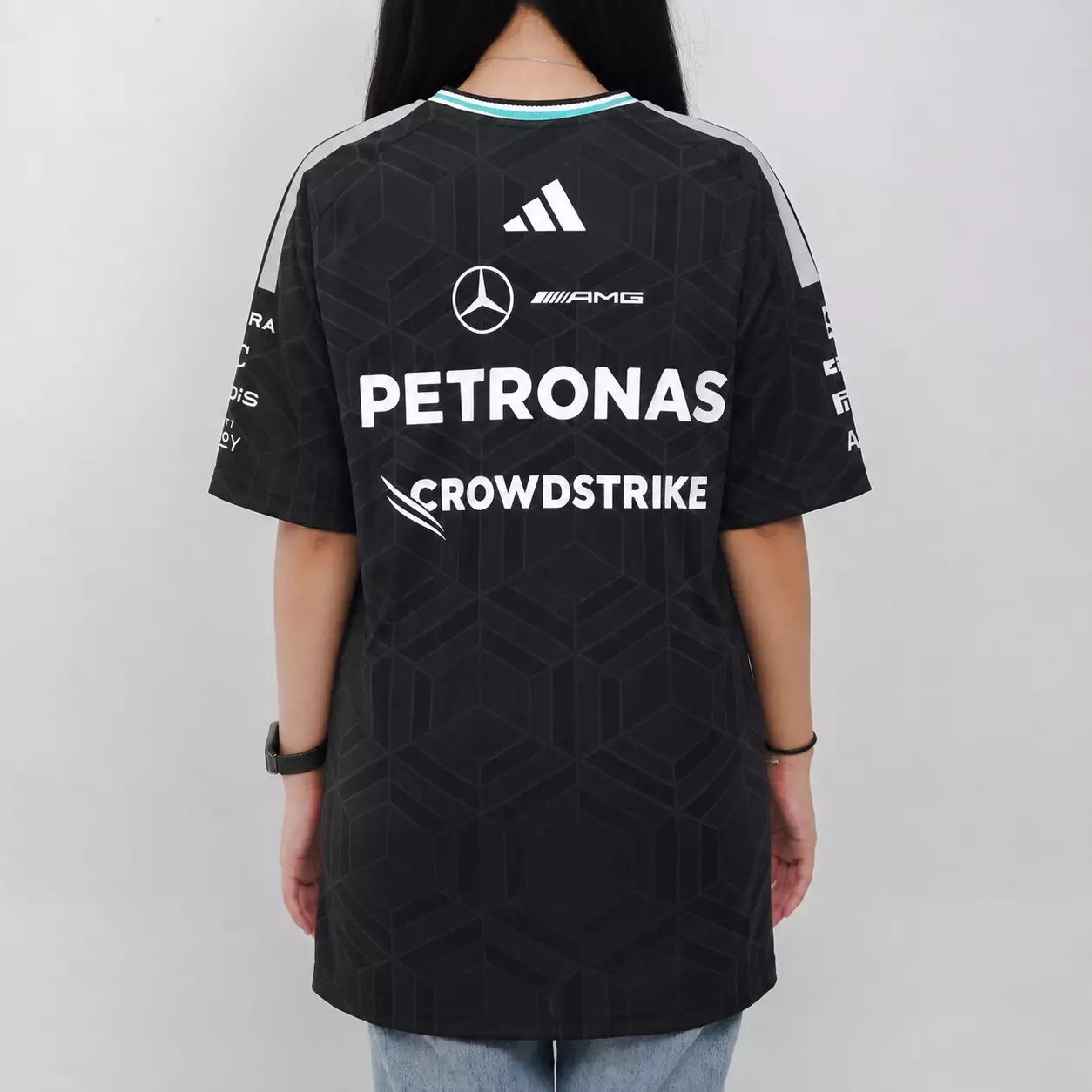 Kaos F1 FORMULA ONE PETRONAS MERCEDES AMG BLACK DRIVER 2026 TSHIRT 100% ORIGINAL