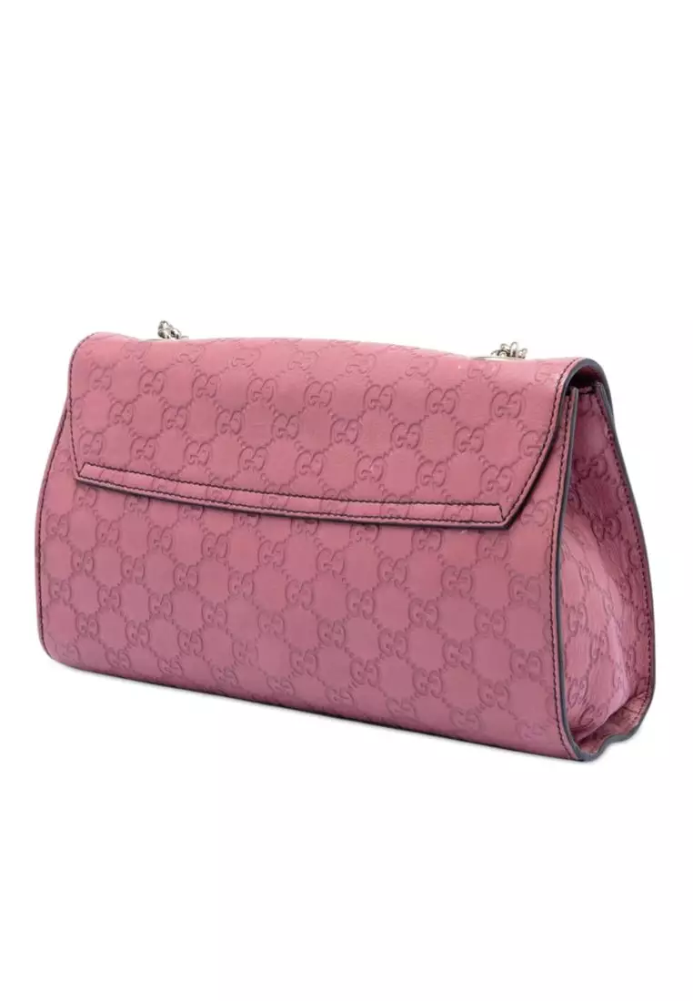 Pre-Loved Gucci Medium Guccissima Emily Shoulder Bag