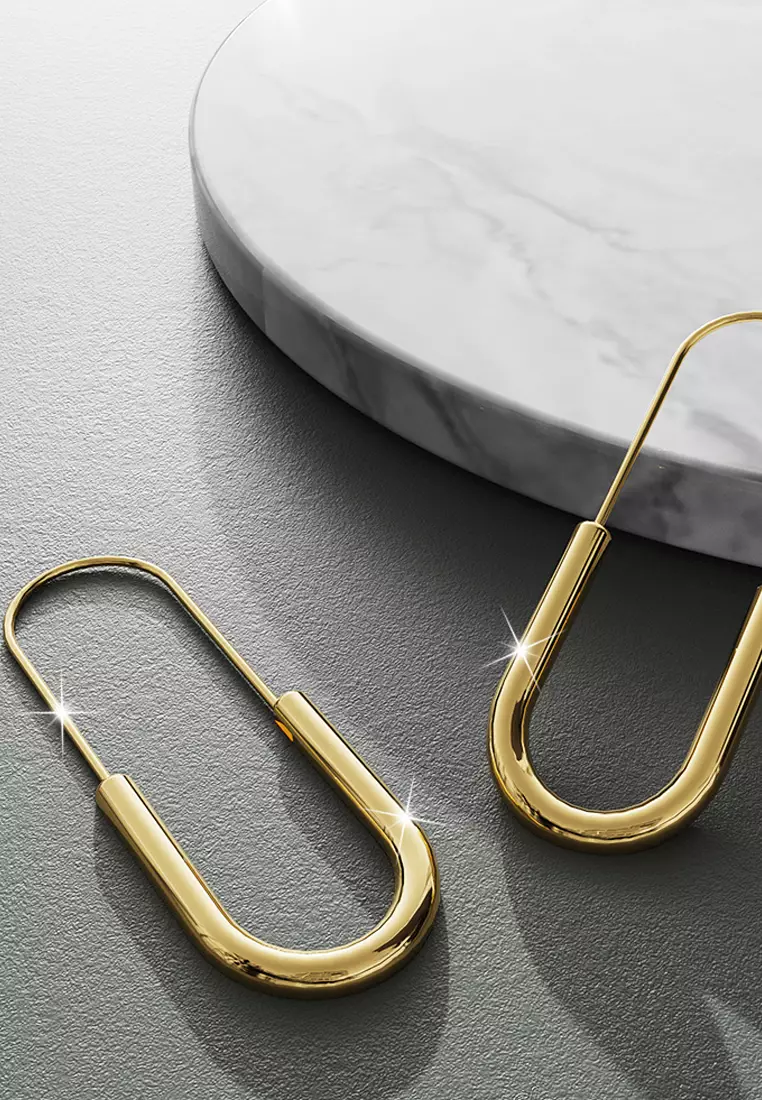 Havana Gold Dangle Earrings