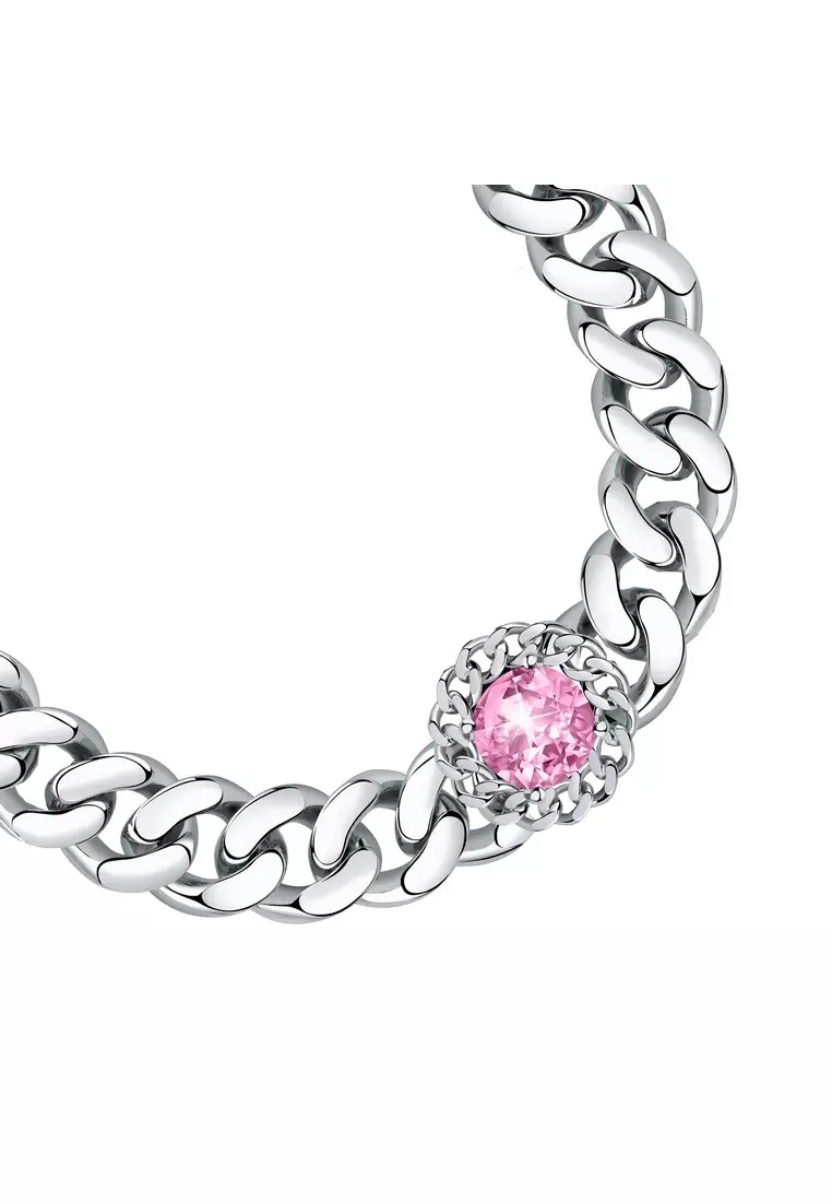 Chiara Ferragni Chain 170+25mm Pink Women's Bracelets J19AUW21