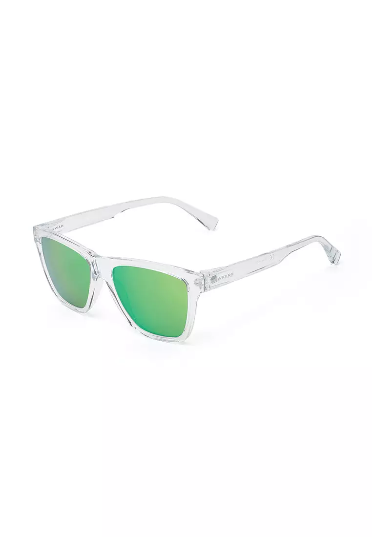 HAWKERS Air Emerald ONE LS Sunglasses for Men and Women, Unisex. UV400 Protection. Official Product designed in Spain