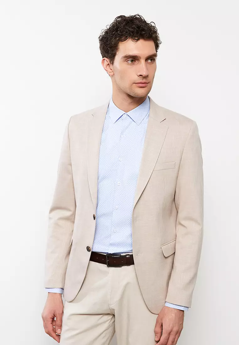 Buy LC WAIKIKI Standard Fit Men's Blazer Jacket Online | ZALORA Malaysia