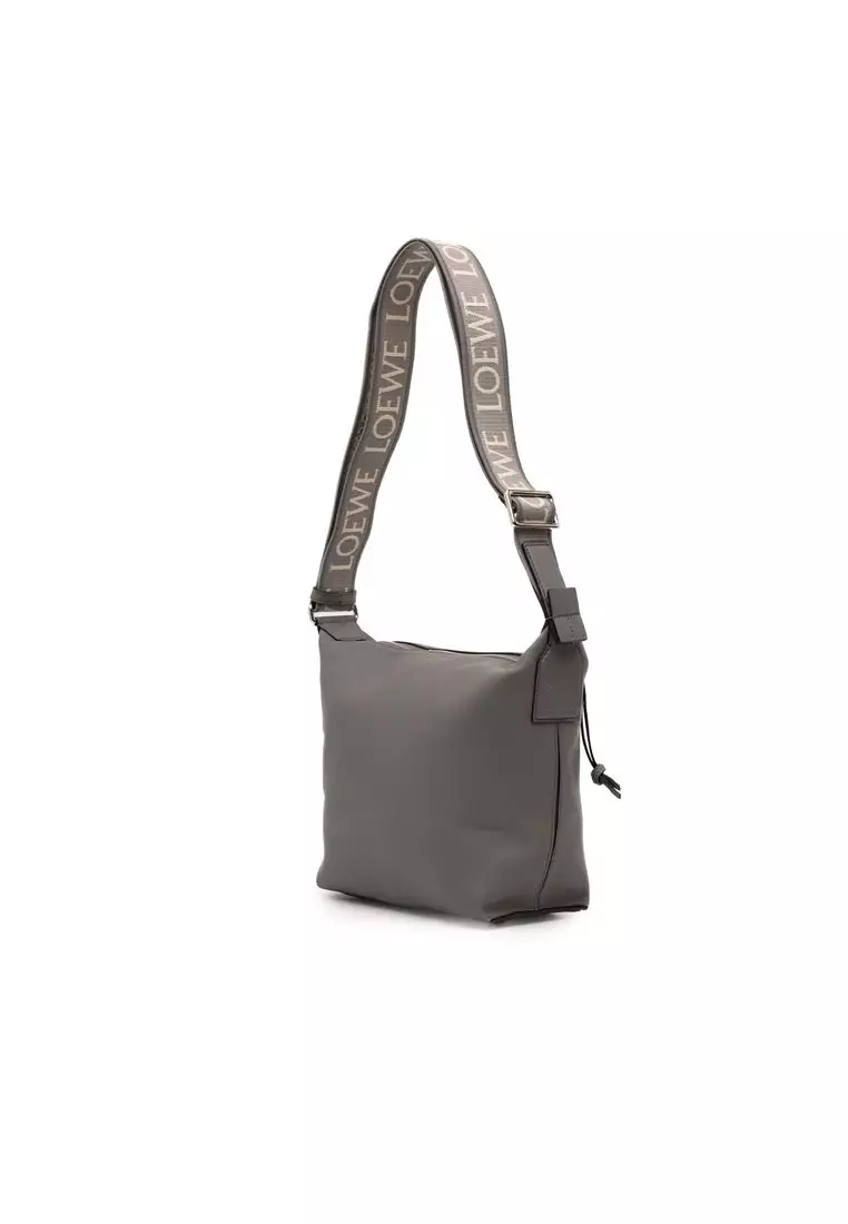 Pre-Loved Loewe Small Calfskin Cubi Crossbody