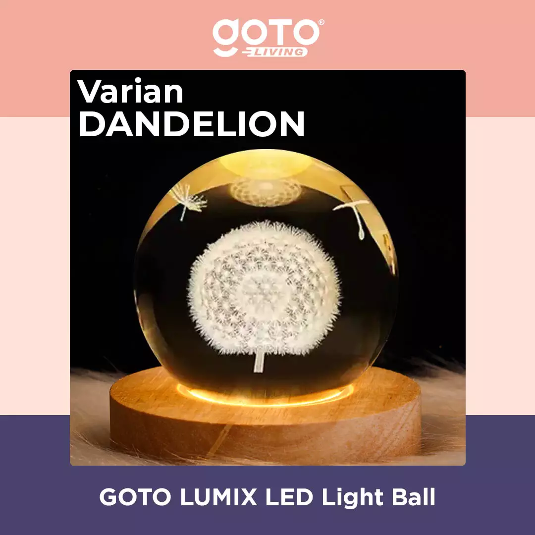 Jual Goto Living Goto Lumix Lampu Tidur Hias Led Bola Kristal Dekorasi