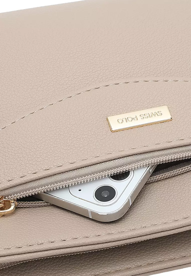 Women's Sling Bag / Crossbody Bag (Tas Selempang Wanita) - Cokelat