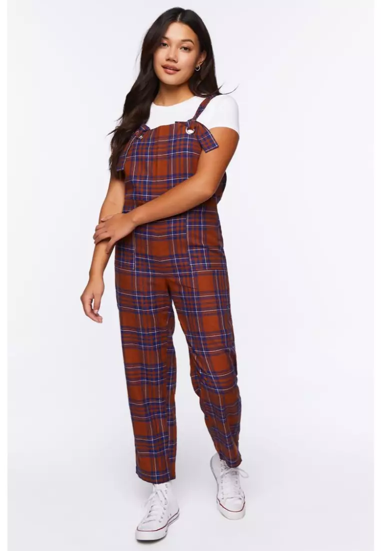 Gingham jumpsuit forever 21 outlet