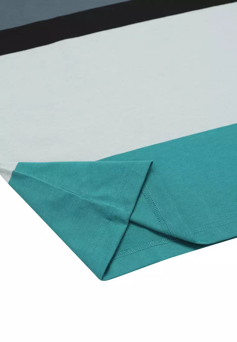 POLICE T-Shirt Salur Bordir Cotton Premium Tebal Pria