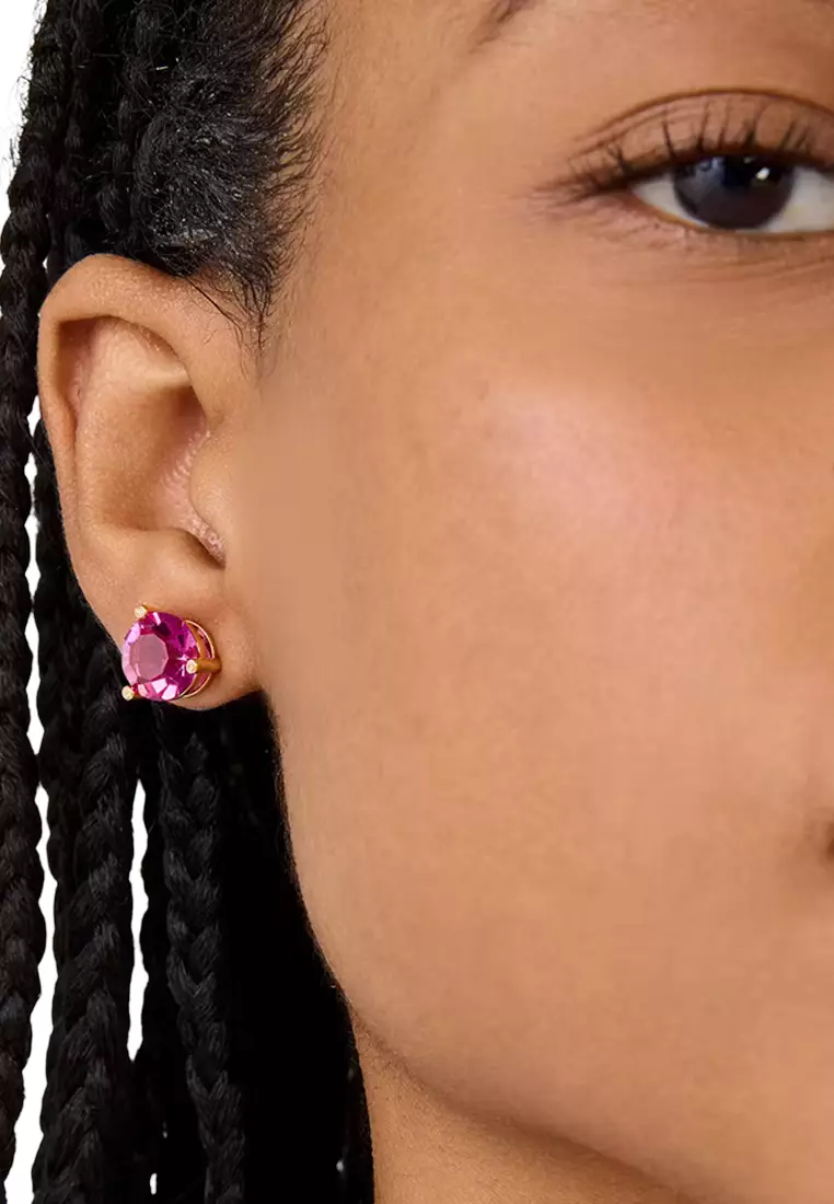 Rise And Shine Studs Earrings - Fuchsia KL121