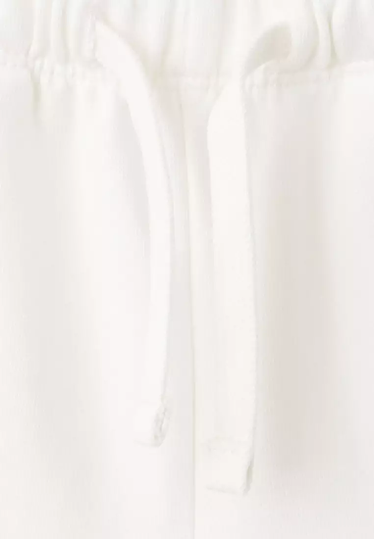 Cotton Shorts With Drawstring