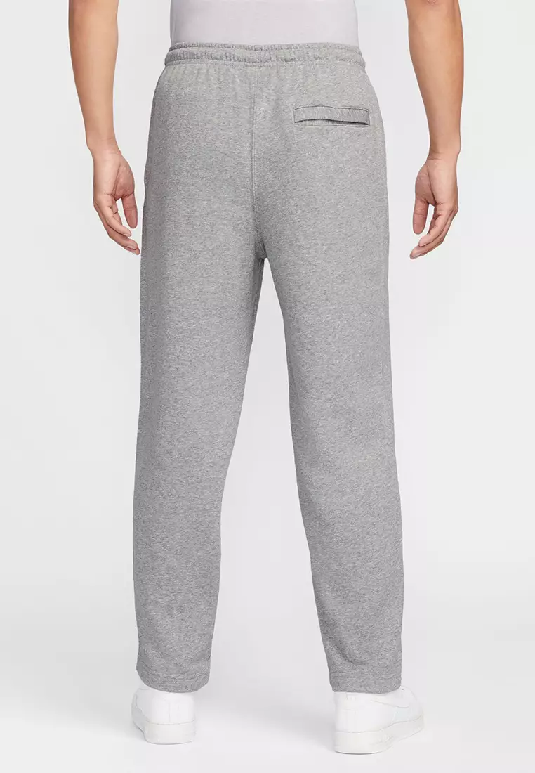 Club Men's French Terry Open-Hem Trousers