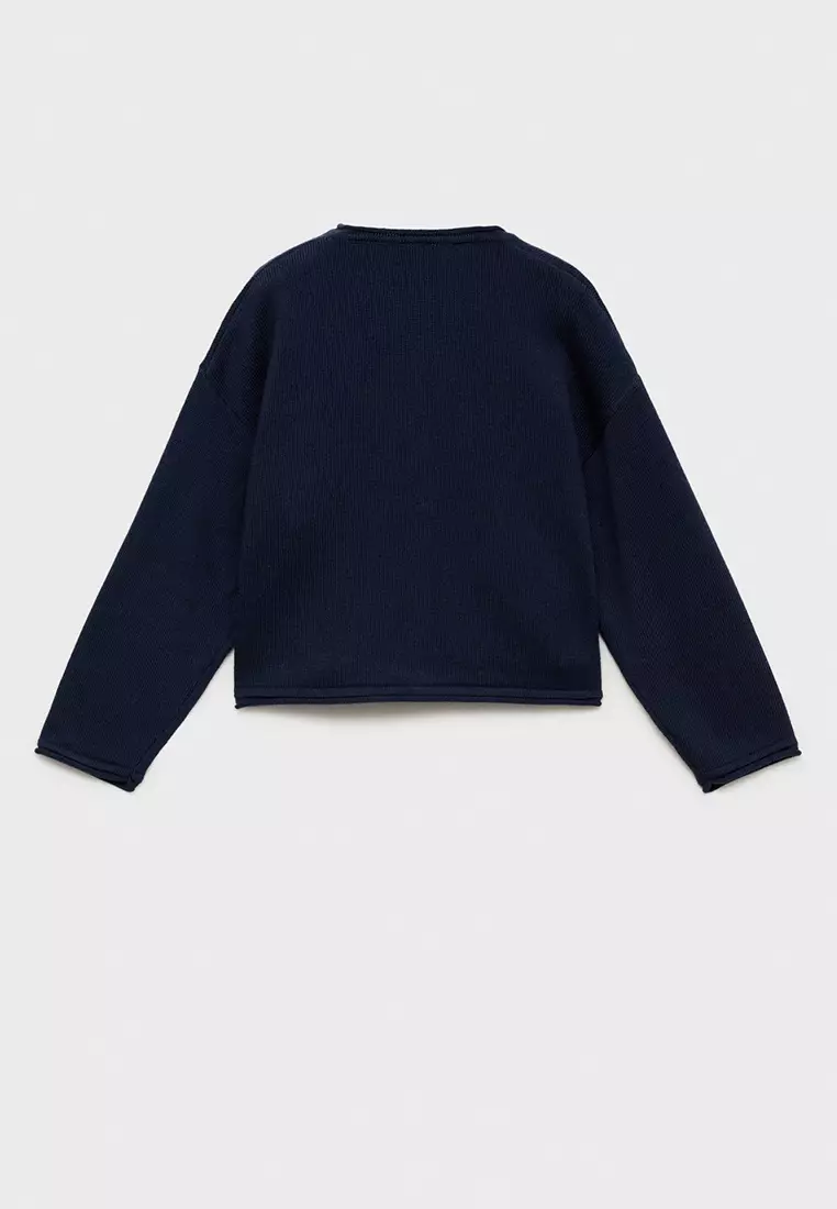 Knitted Buttoned Cardigan