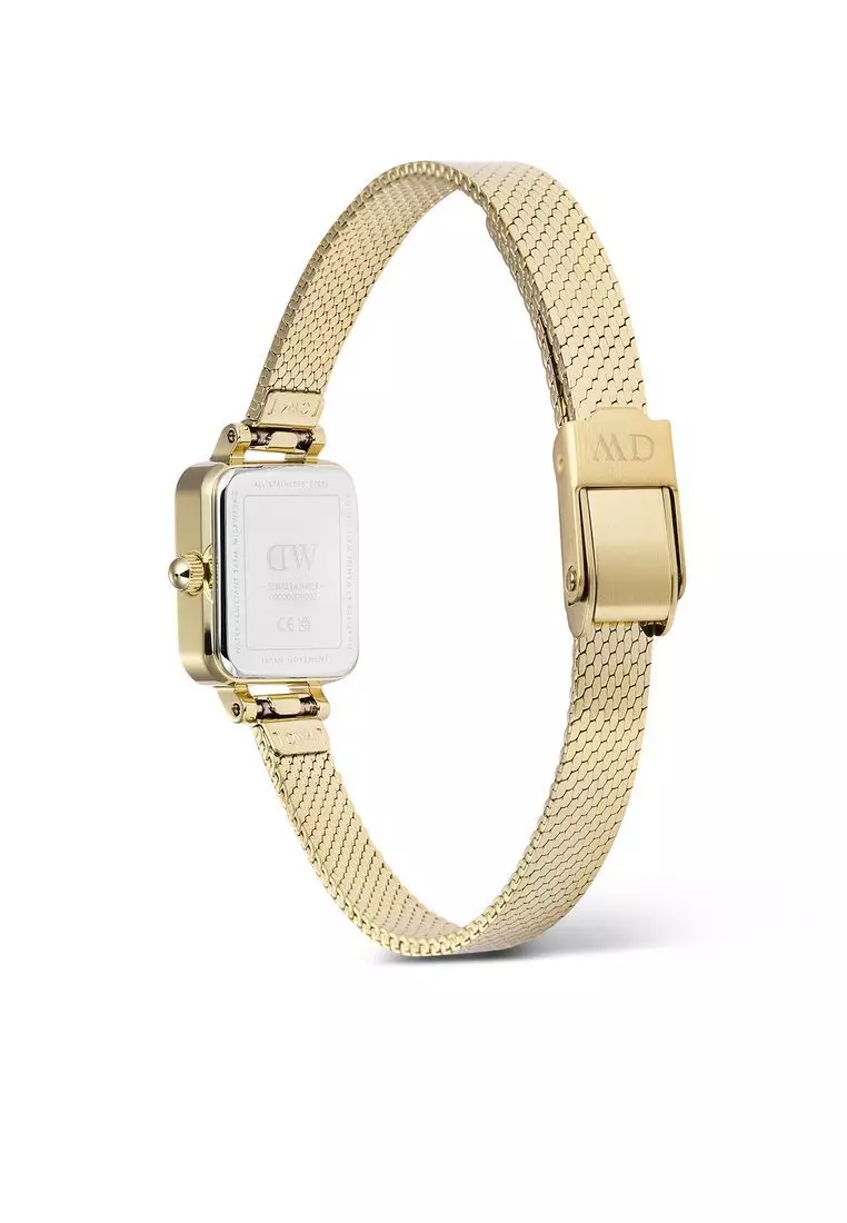 Quadro Mini Reflection Gold - Women Watch stainless steel watch DW Official Authentic Original 女士手錶 不銹鋼手錶 DW 官方正品原裝