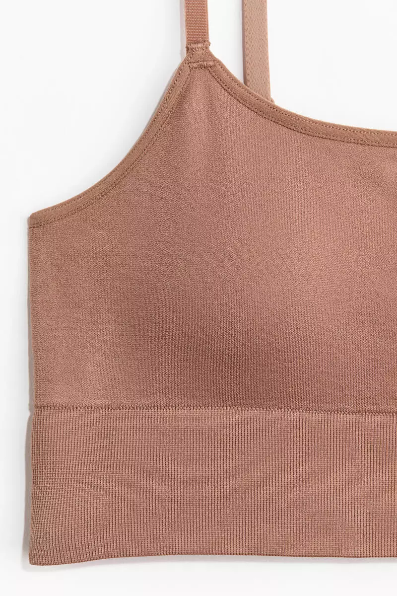 Seamless padded bralette
