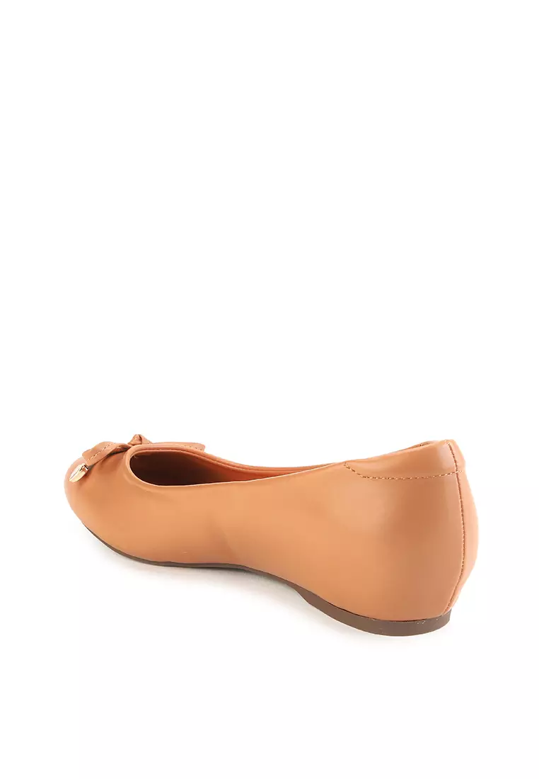 Lainey R2485-2 Flat Shoes Brown